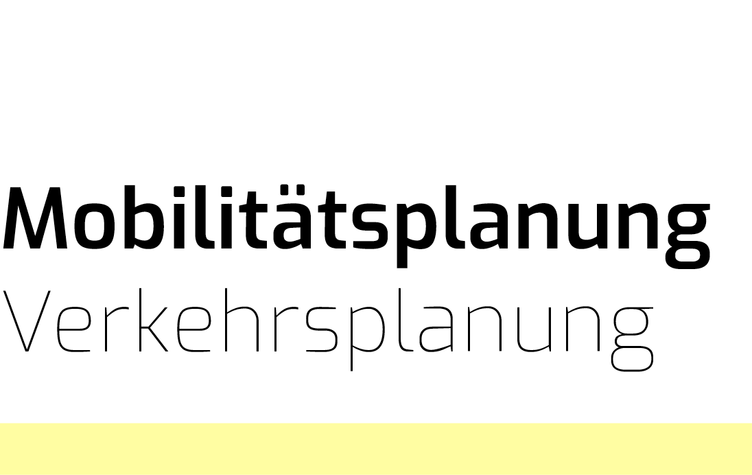 Mobilitätsplanung und Verkehrsplanung