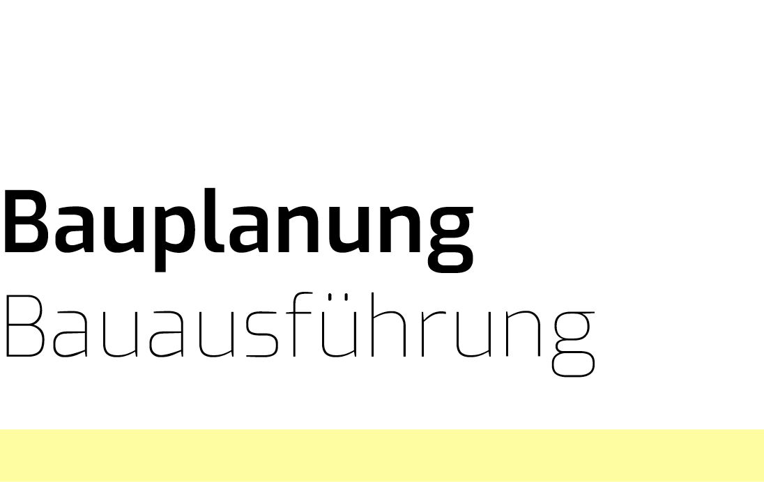 Bauplanung nach HOAI