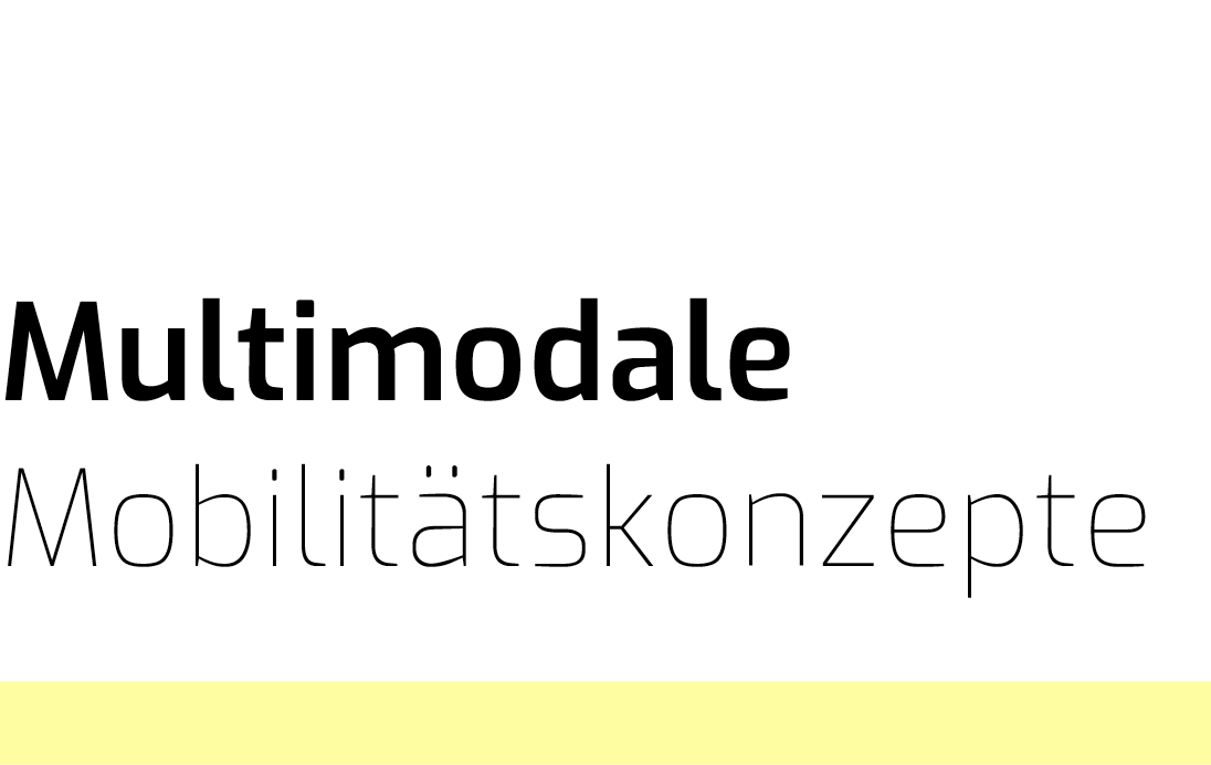 Multimodale Mobilitätskonzepte