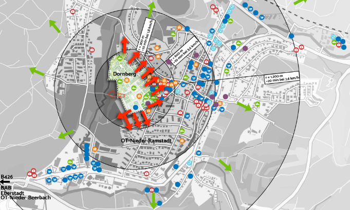 Mühltal - Mobilitätskonzept Wohngebiet Dornberg